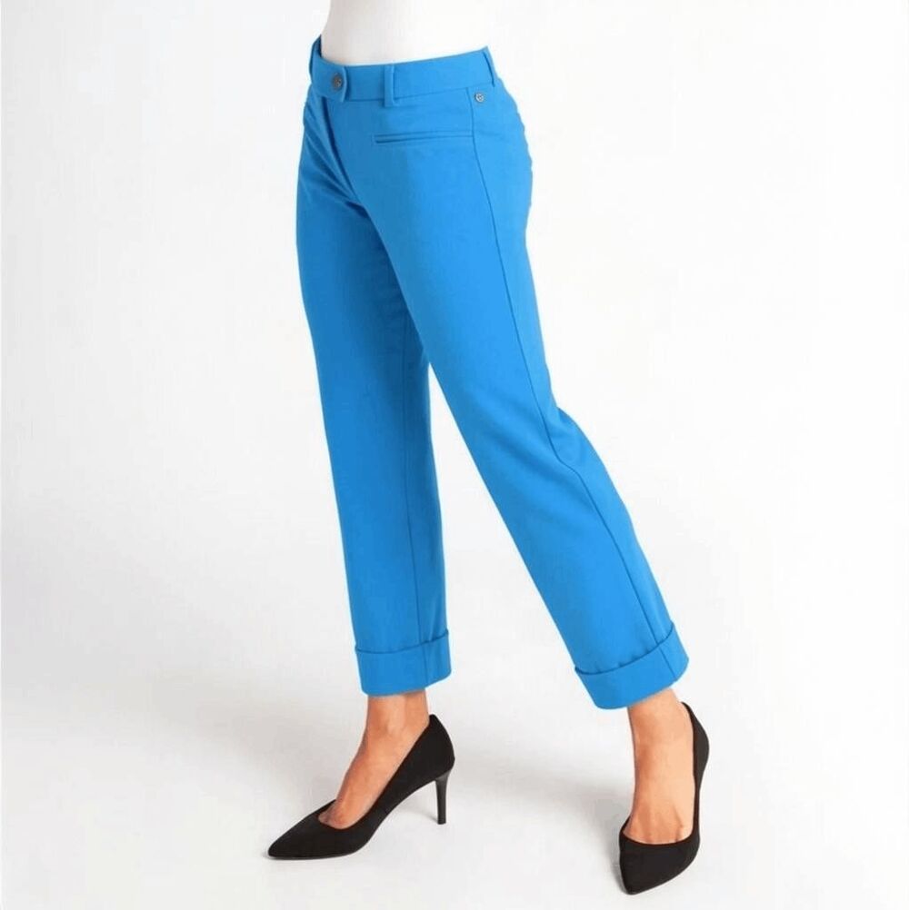 New Betabrand Bleue Crop Lite Dress Pant Yoga Pants Small Short Petite